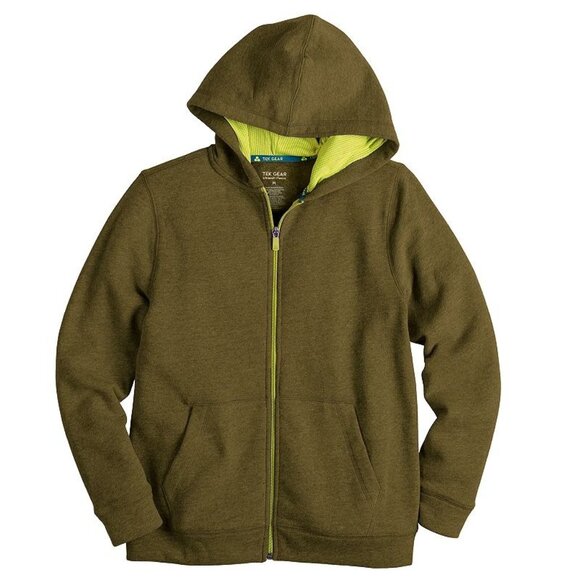 Tek Gear® Ultrasoft Full-Zip Hoodie M 10/12 - Picture 1 of 1